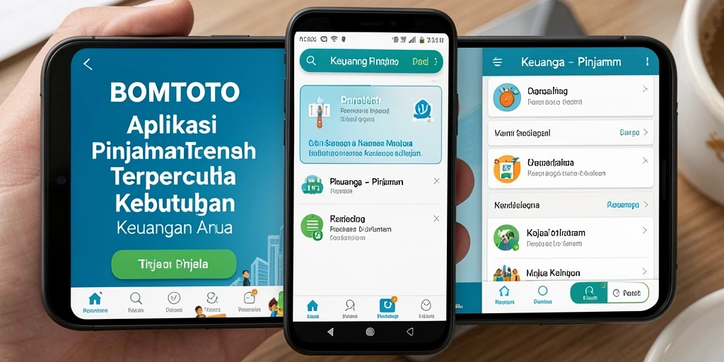 Tampilan antarmuka pengguna BOMTOTO yang intuitif untuk pinjaman.