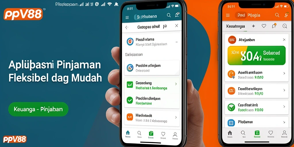 Tampilan antarmuka aplikasi PPV88 yang menarik dan user-friendly.